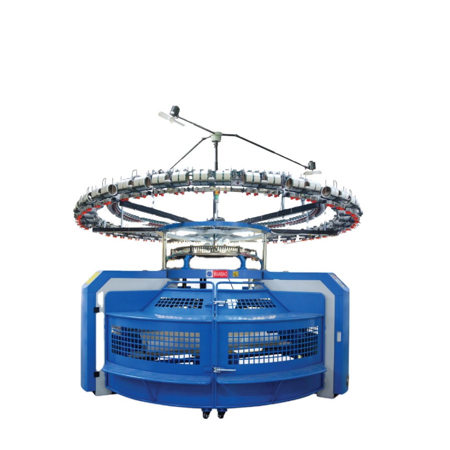 Single Jersey Open Width Circular Knitting Machine