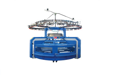 open width knitting machine